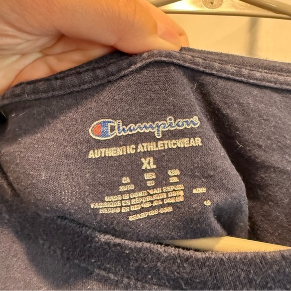 Champion Navy Blue XL T-Shirt - Picture 5 of 6